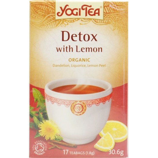 Yogi bio tisztító tea citrommal 17filter