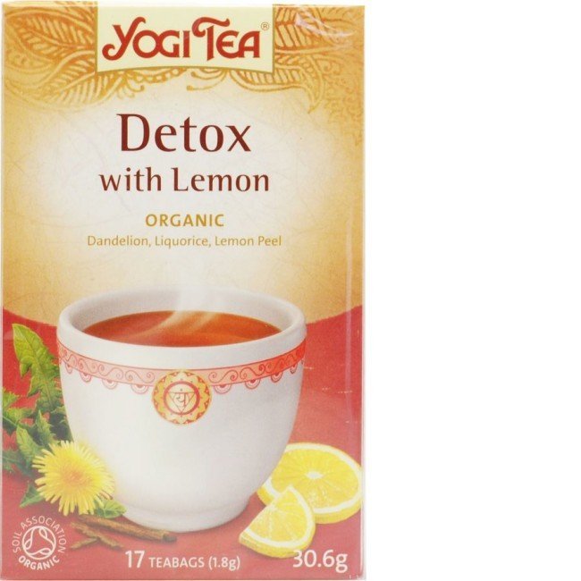 Yogi bio tisztító tea citrommal 17filter