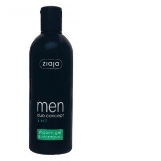 Ziaja men tusfürdő és sampon 2in1 300ml